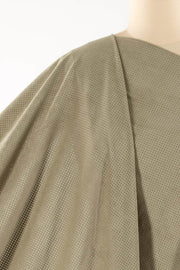 Pale Sage Perforated Ultrasuede