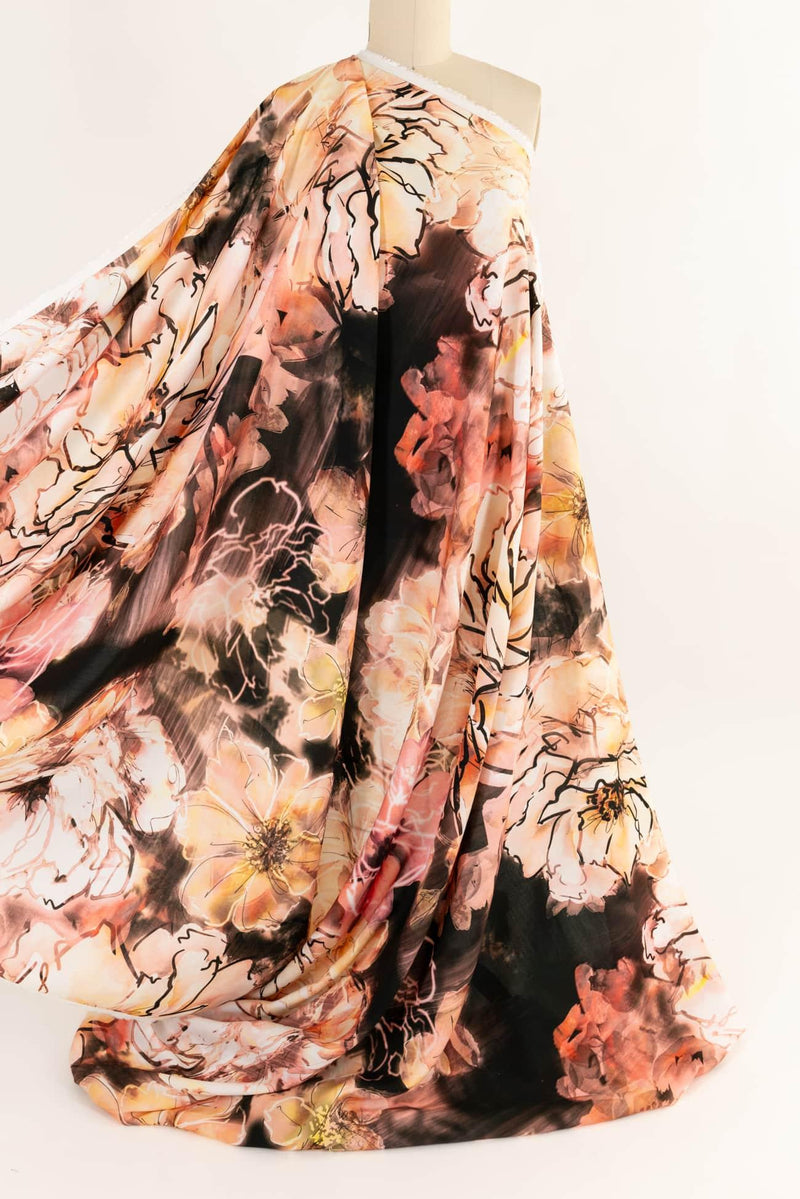 Passion Flower Italian Viscose Woven - Marcy Tilton Fabrics