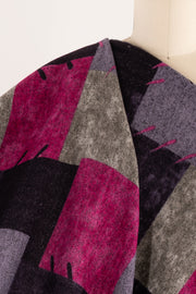 Patchplay Cotton Blend Fleece Knit