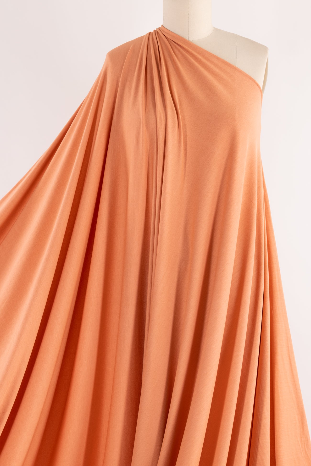 Peach Sorbet Rayon Knit