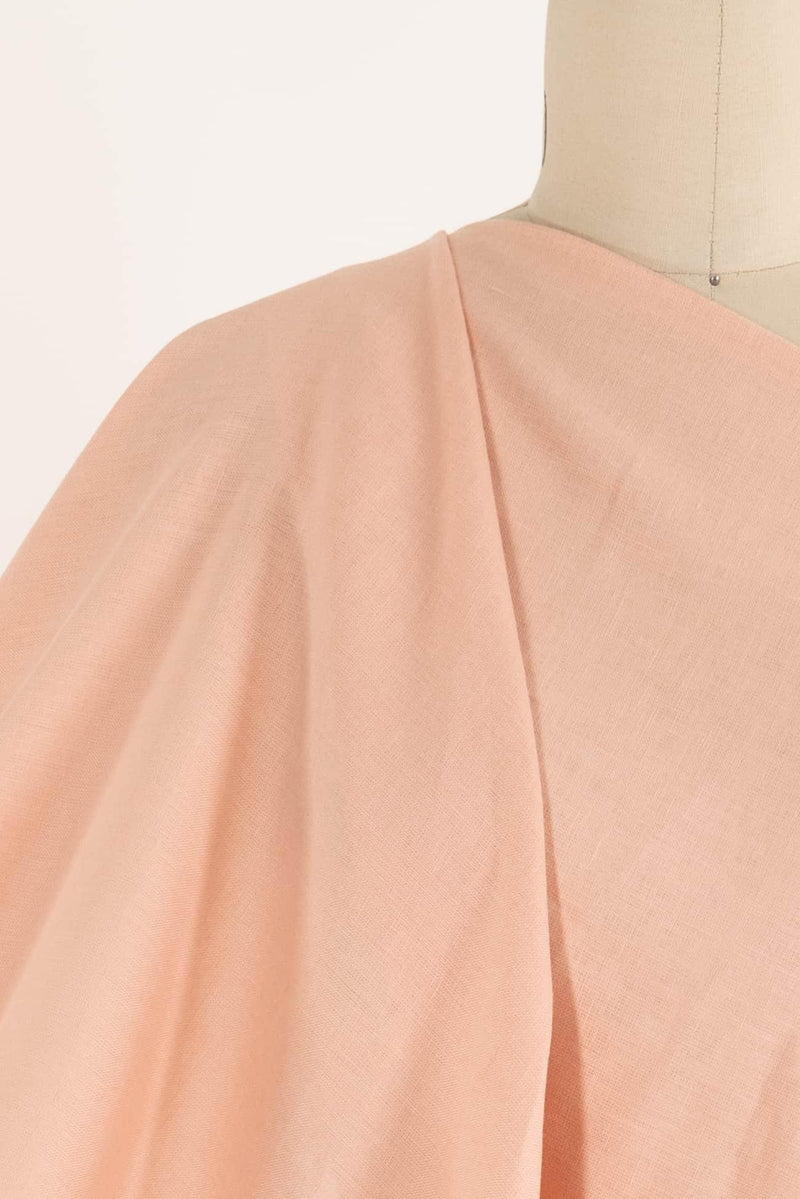 Peachy Euro Linen Woven - Marcy Tilton Fabrics