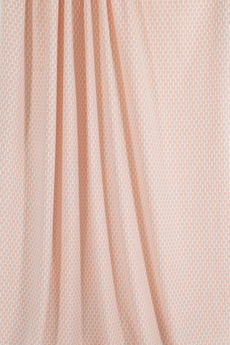 Peachy Keen Cotton/Rayon Jacquard Knit