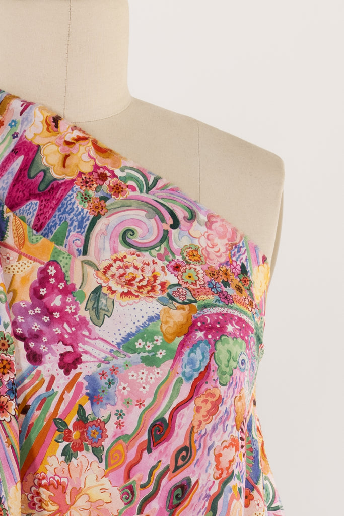 Pemberly Pink Liberty Cotton Woven - Marcy Tilton Fabrics
