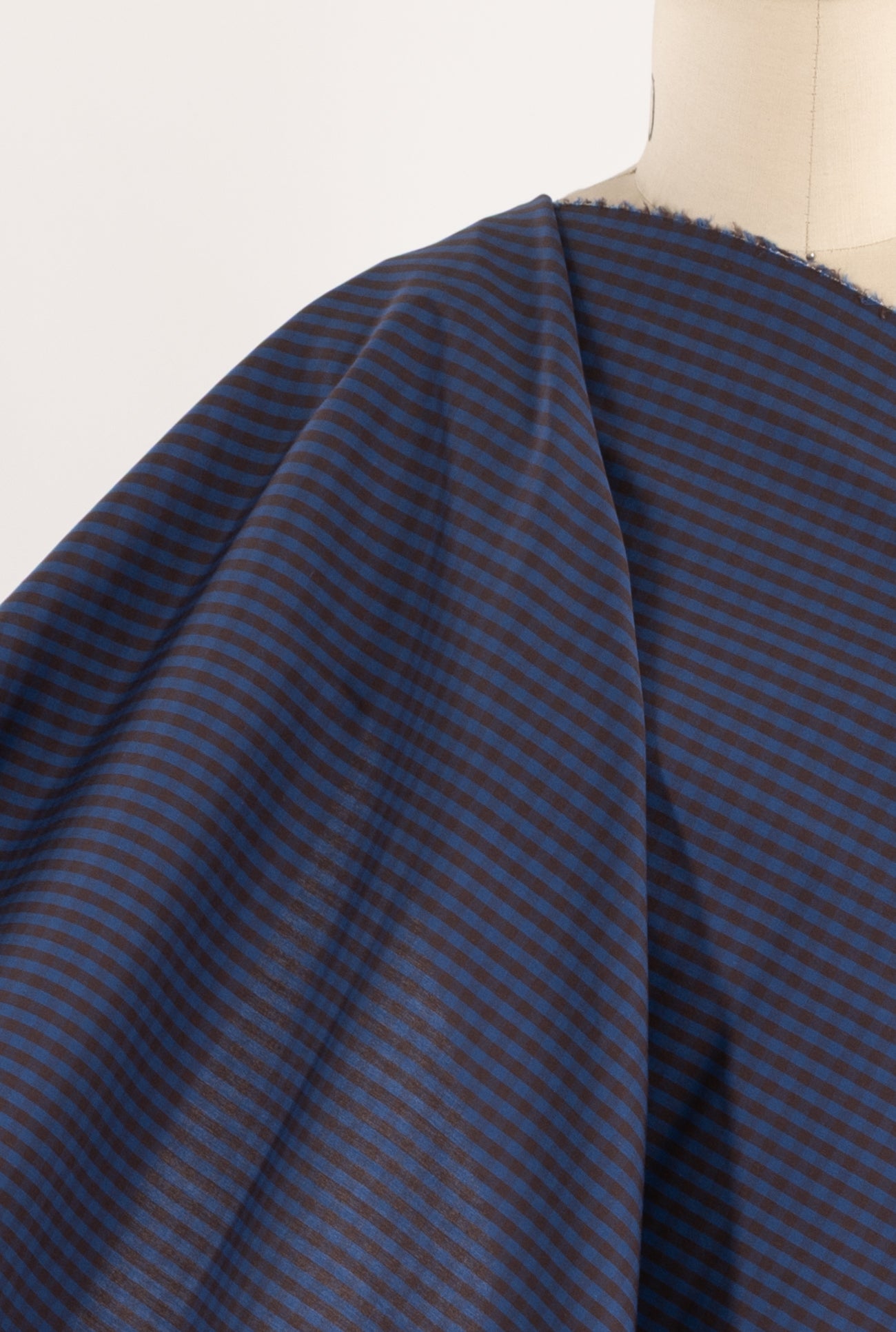 Percy Checks Italian Cotton Woven