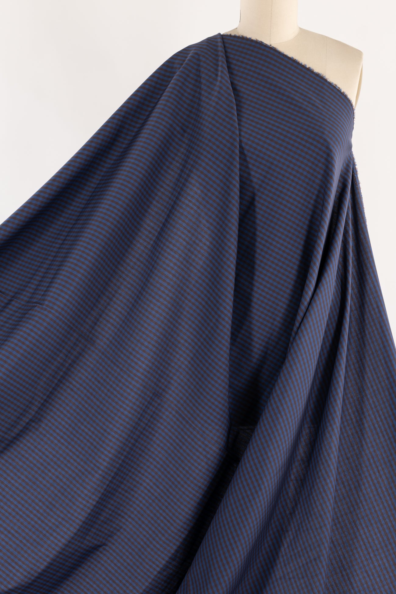 Percy Checks Italian Cotton Woven