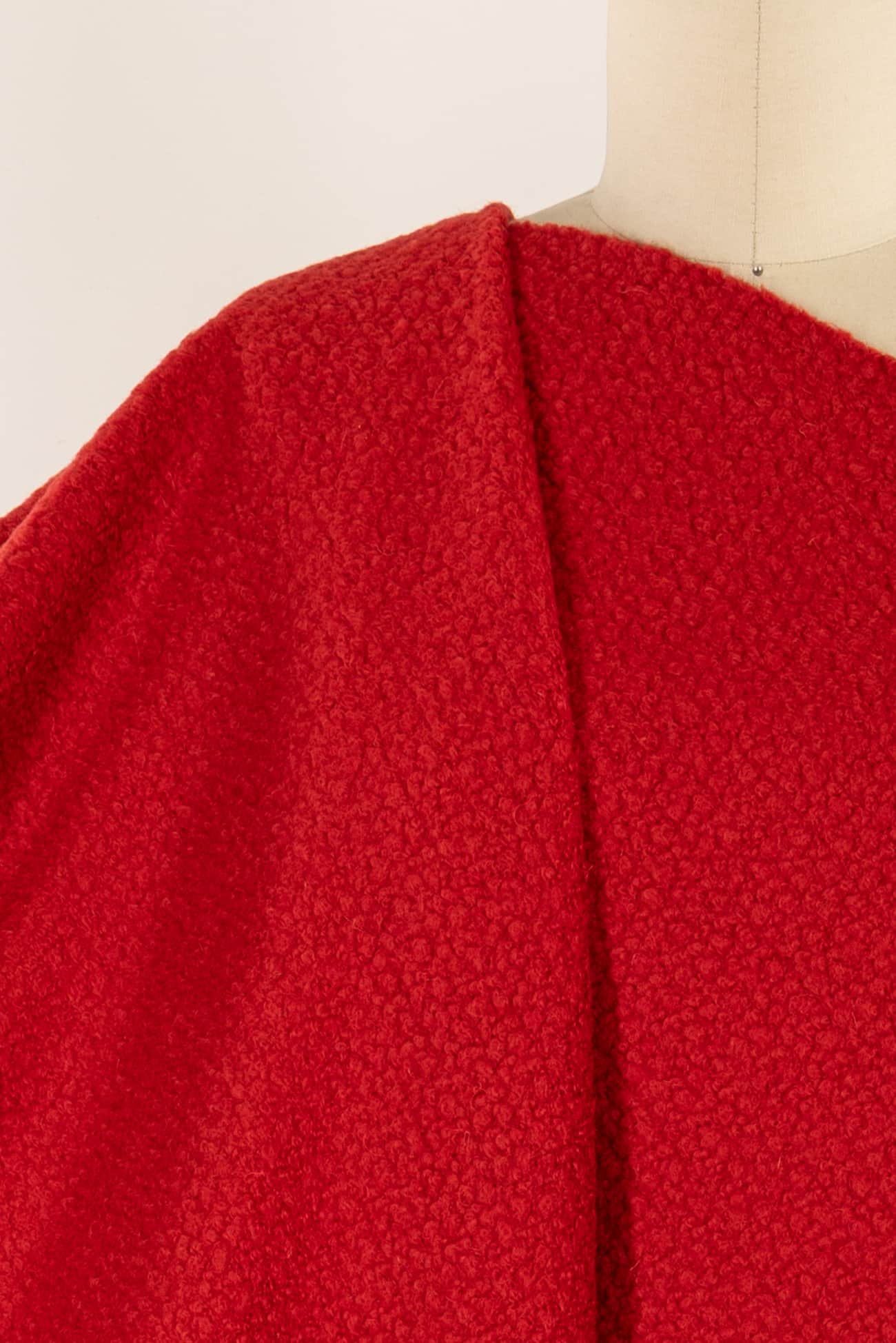 Persimmon Boucle Wool Blend Knit