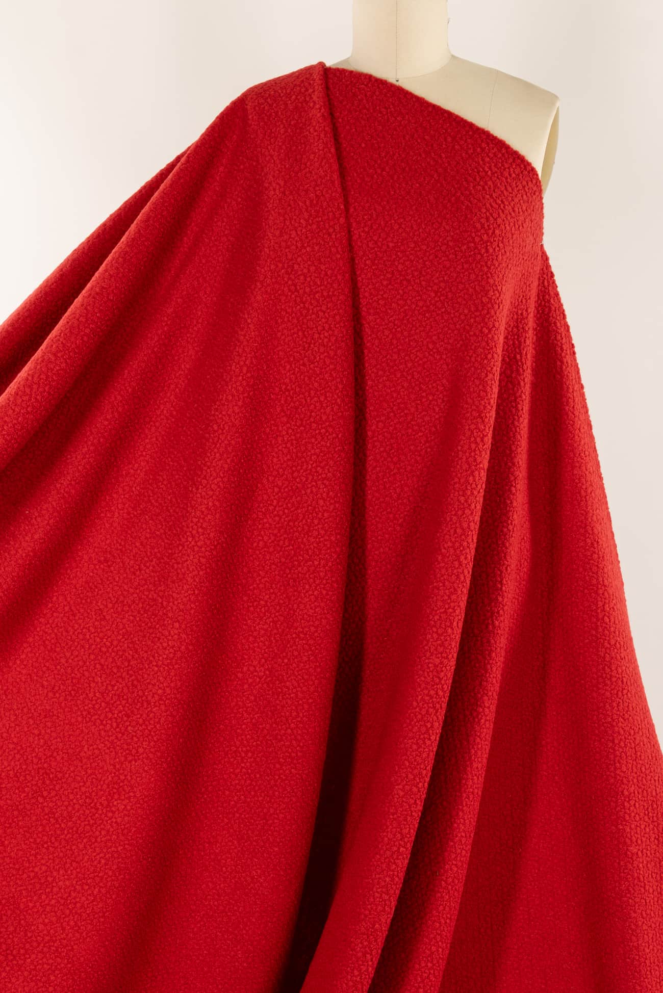 Persimmon Boucle Wool Blend Knit