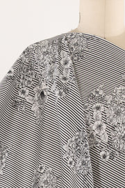 Petal Stripe Cotton Woven