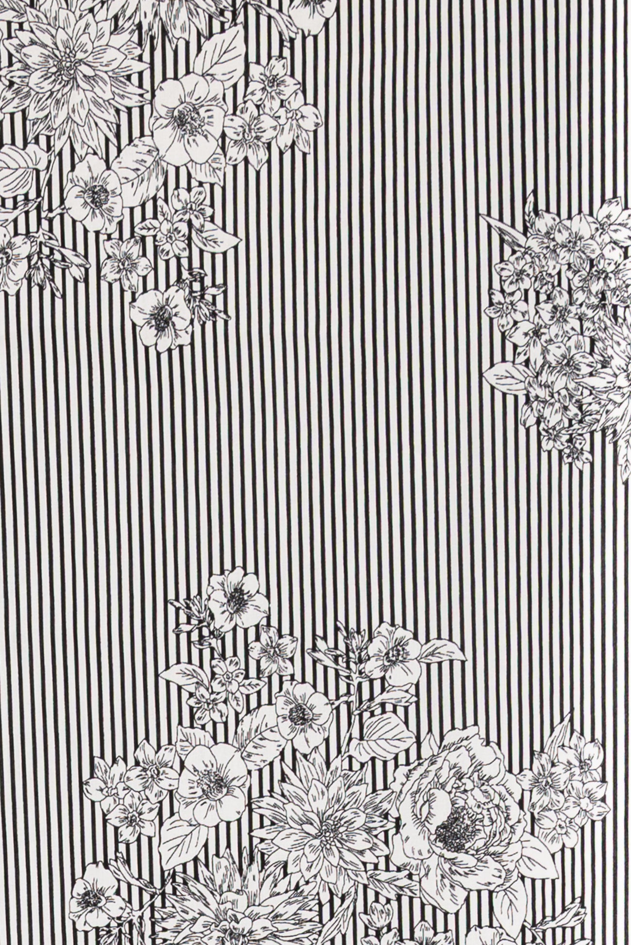 Petal Stripe Cotton Woven