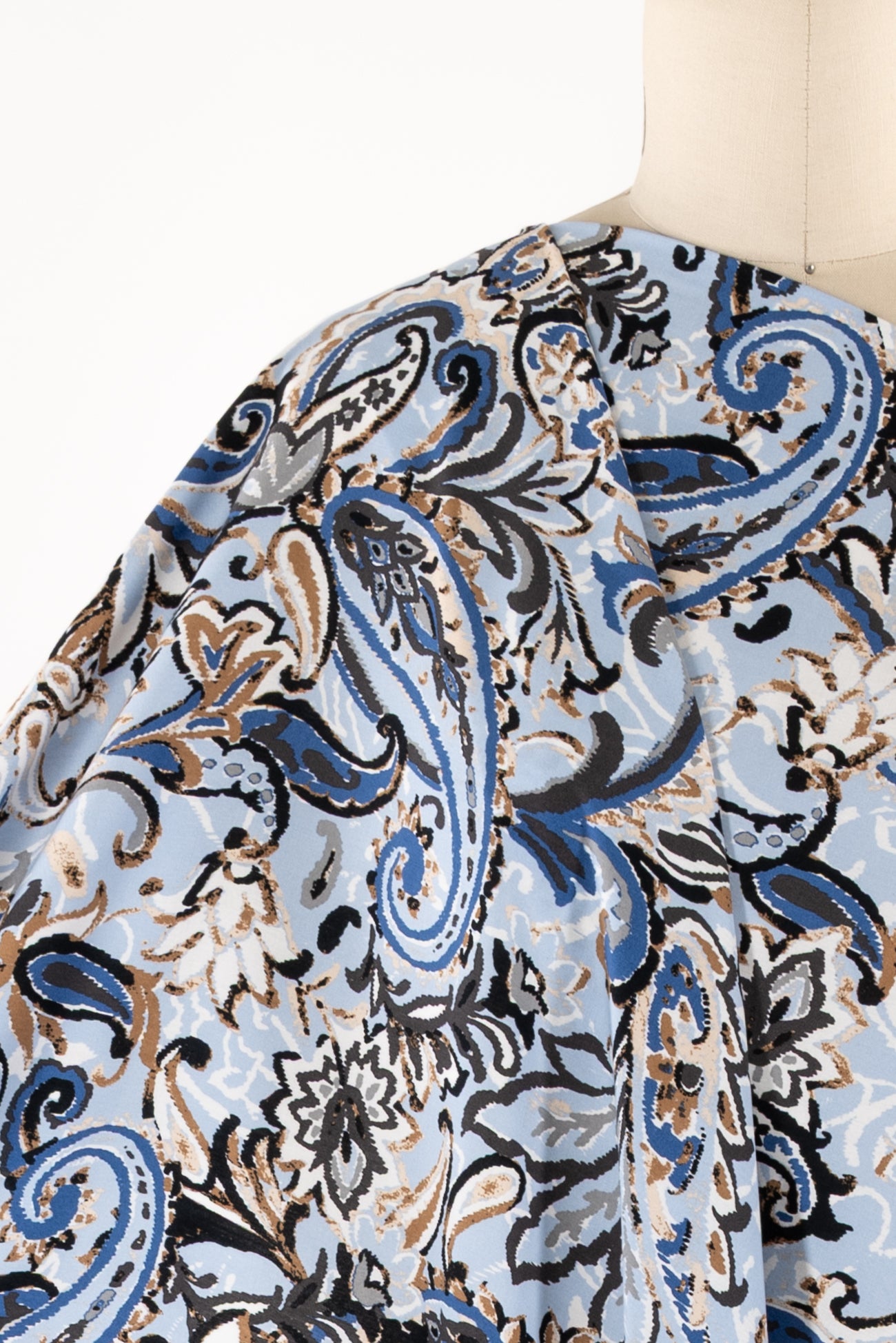 Piedmont Paisley Italian Viscose Woven