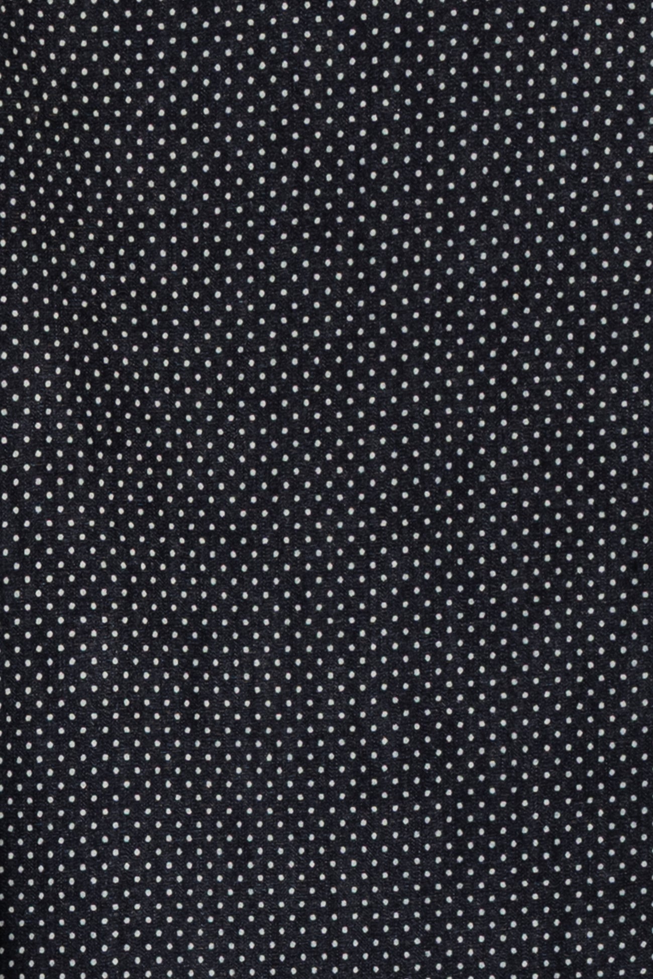 Pin Dot Italian Denim Woven