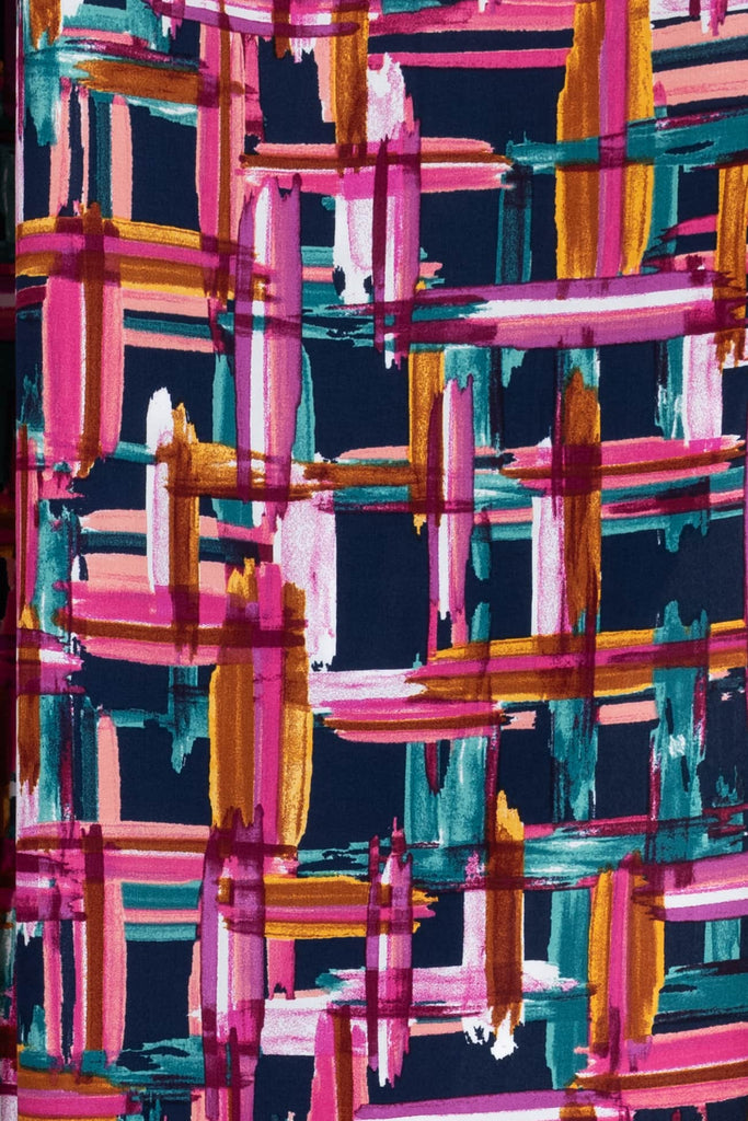 Pink Glow Rayon Woven - Marcy Tilton Fabrics