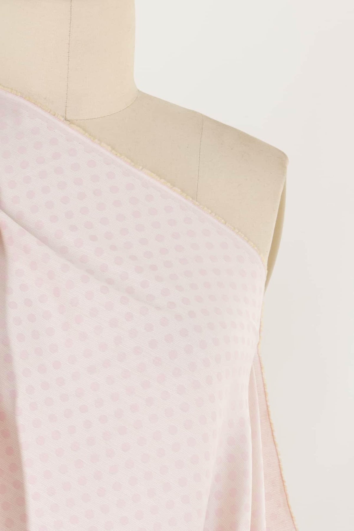 Pinky Dots Japanese Cotton Jacquard Woven - Marcy Tilton Fabrics