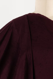 Plum Dandy French Stretch Cotton Corduroy Woven
