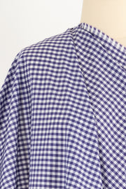 Plum Dandy Japanese Cotton Gingham Woven