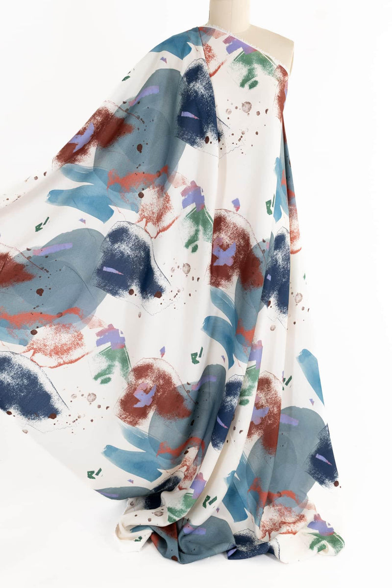 Pollock Italian Viscose Challis Woven - Marcy Tilton Fabrics