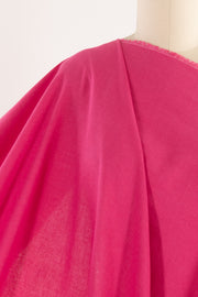 Popstar Pink Linen Woven