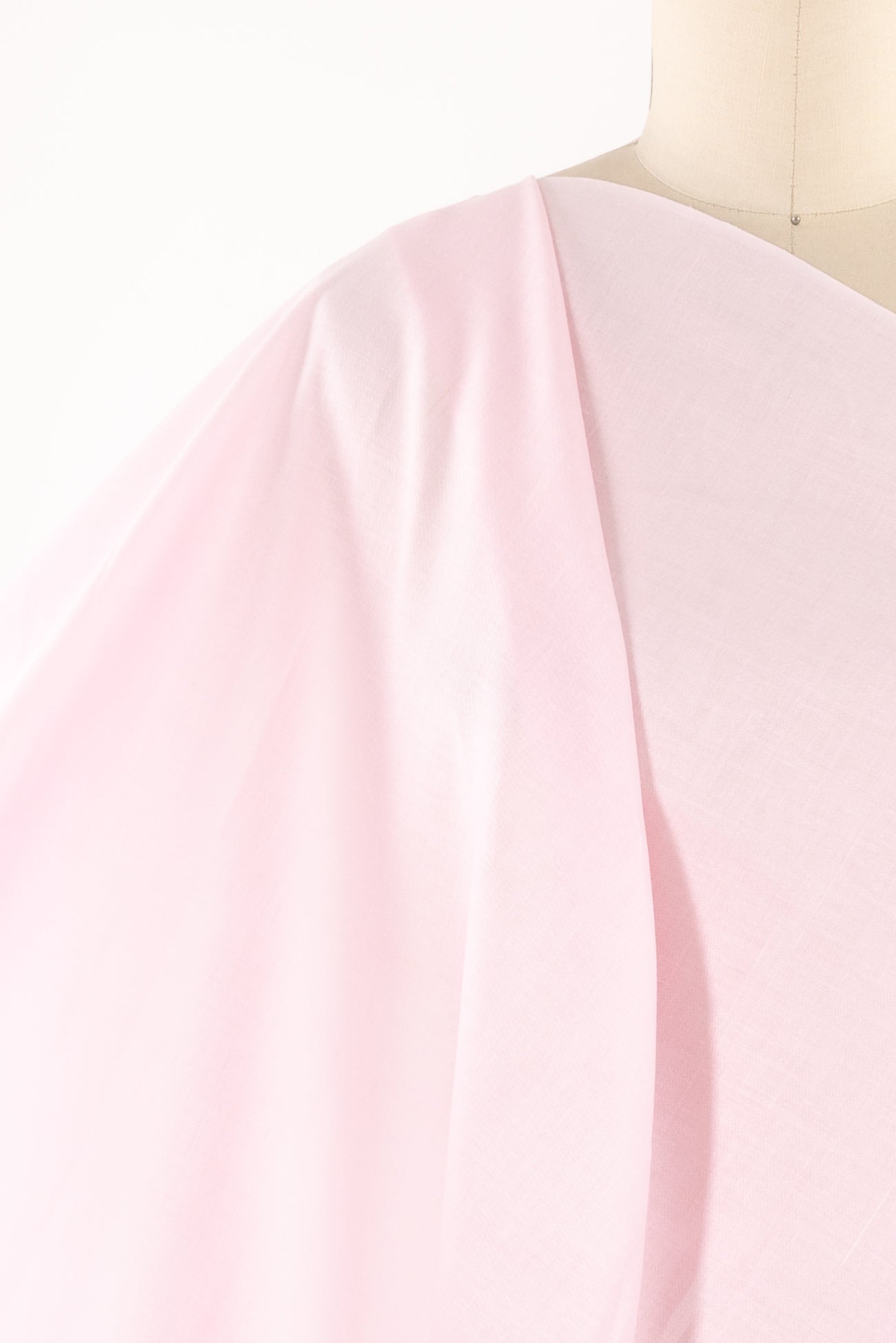 Powder Puff Pink Irish Linen Woven