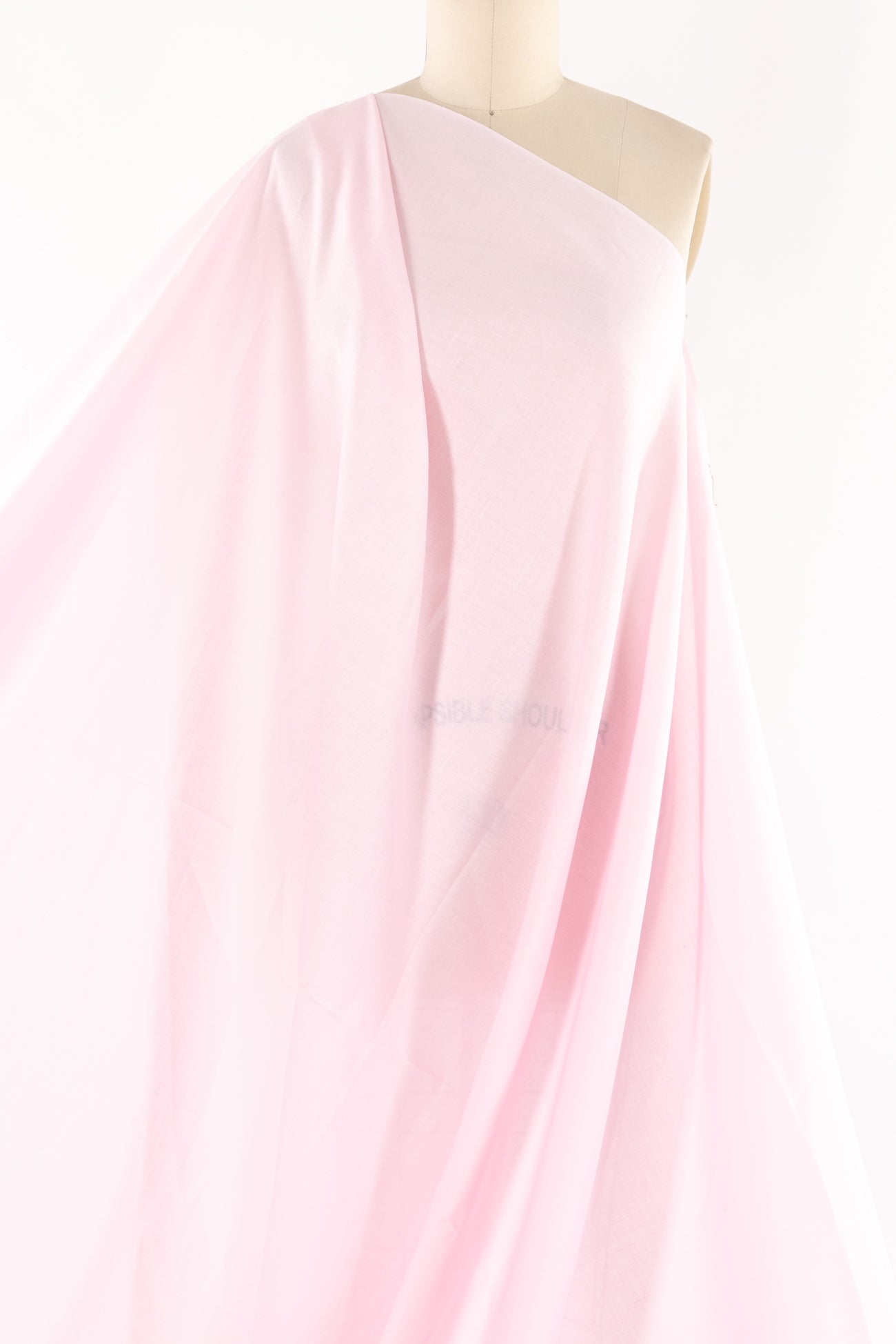 Powder Puff Pink Irish Linen Woven