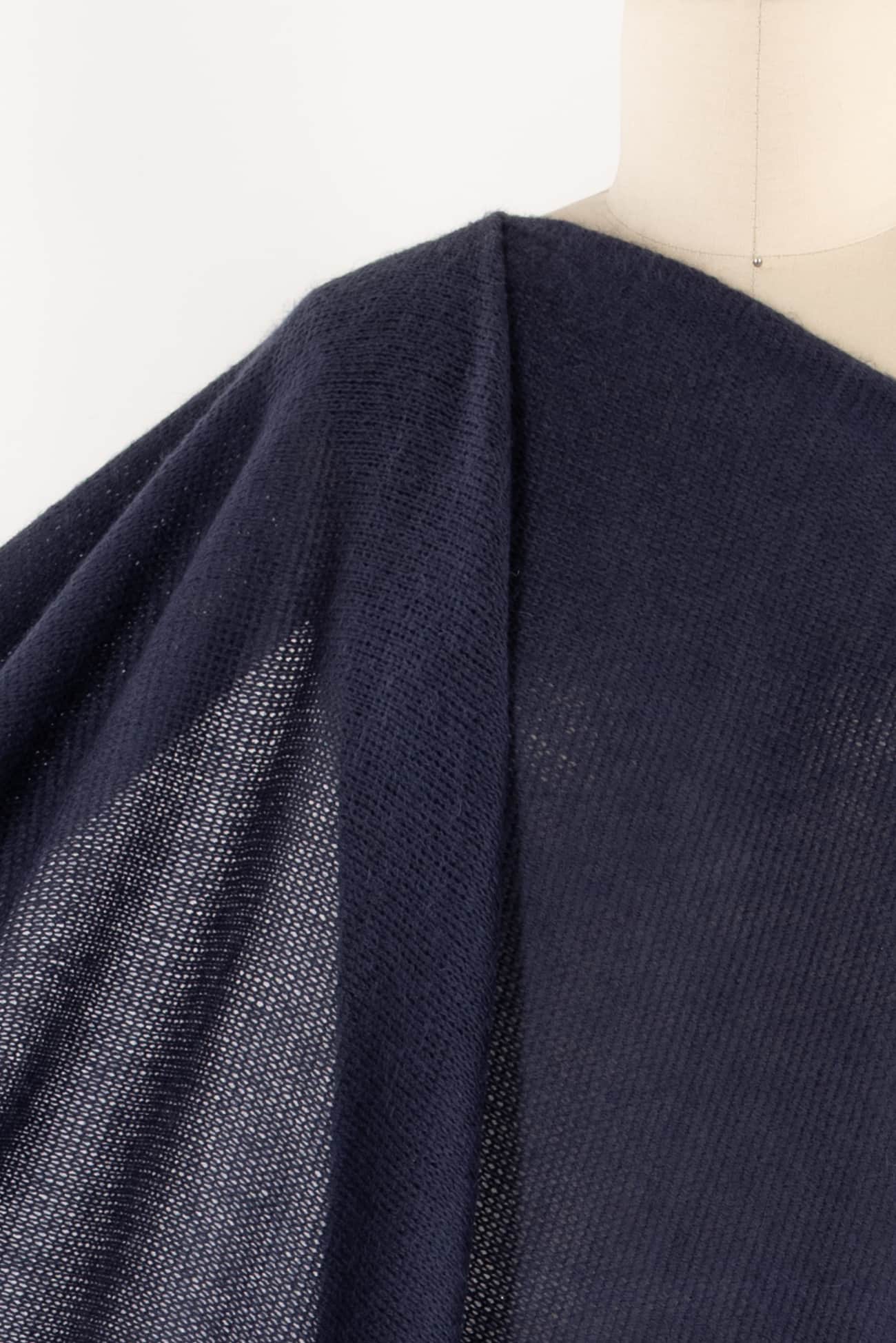 Parma Violet Wool Blend Sweater Knit