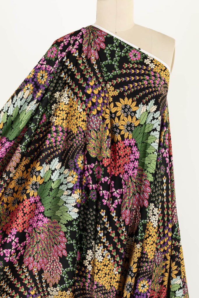 Primrose Lane Poly Charmeuse Woven - Marcy Tilton Fabrics