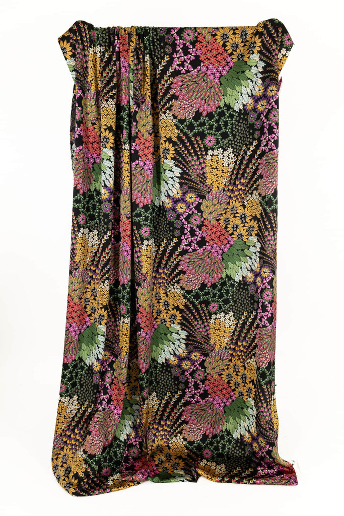 Primrose Lane Poly Charmeuse Woven - Marcy Tilton Fabrics