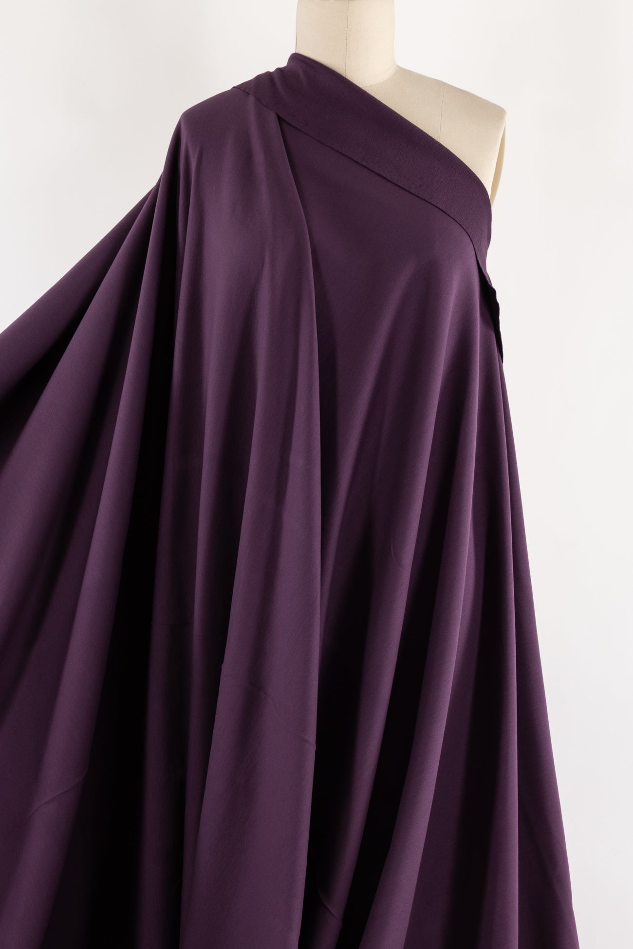 Princely Purple Danish Cotton French Terry