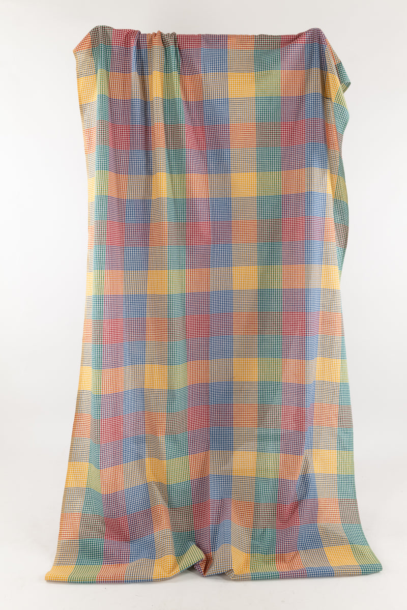 Prism Check Indian Cotton Woven