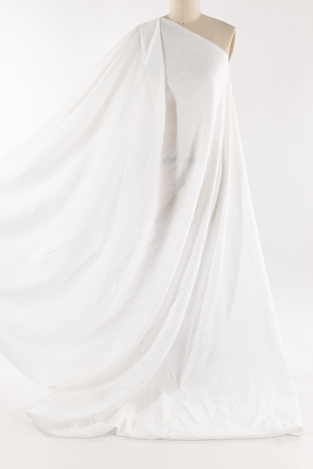 Pure White Hanky Linen Woven