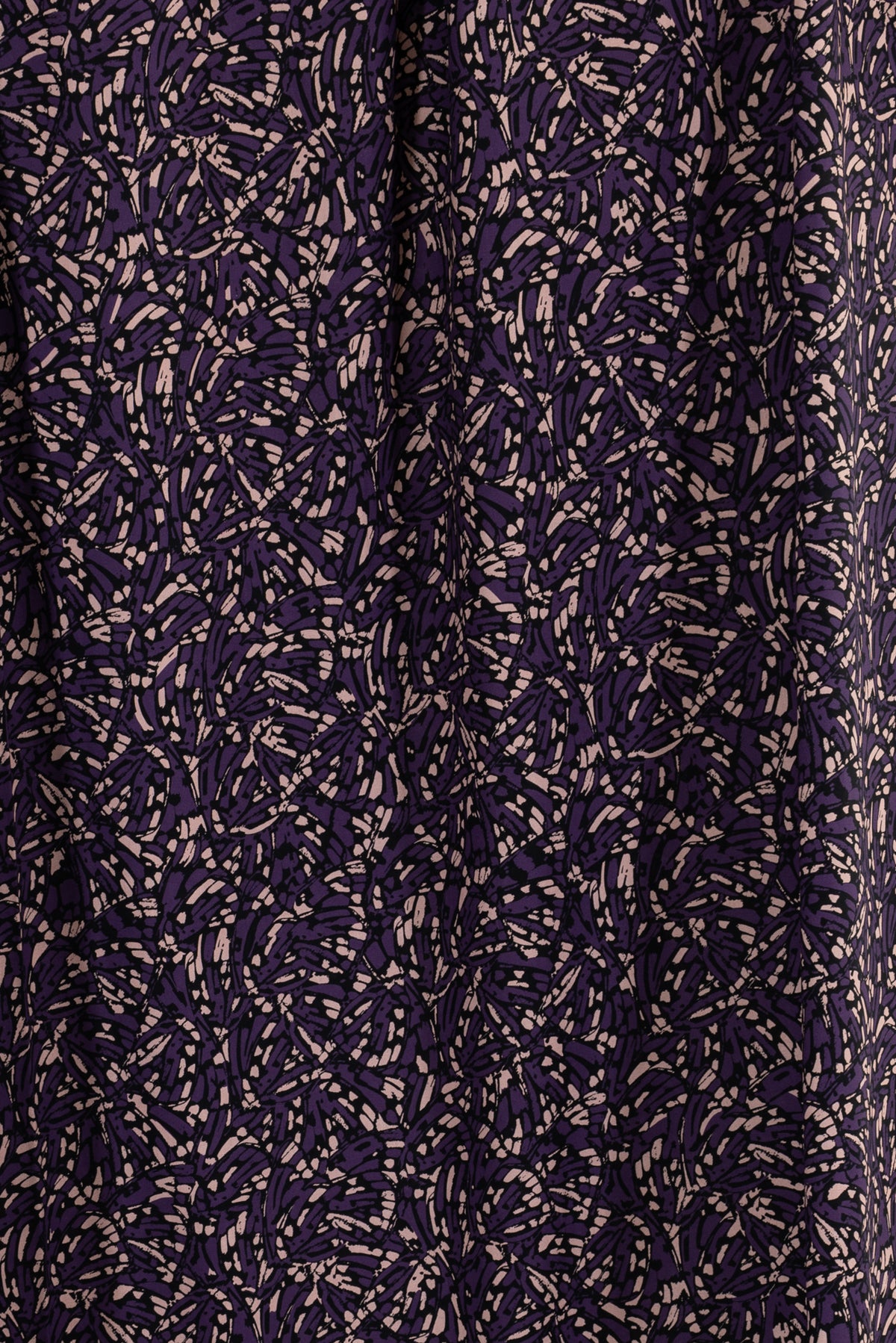 Purple Mosaica Italian Cotton Woven - ENDCUT