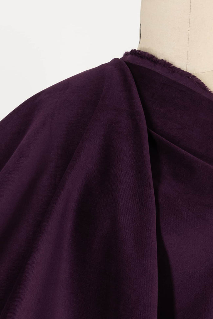 Purple Featherwale Corduroy Cotton Woven - Marcy Tilton Fabrics