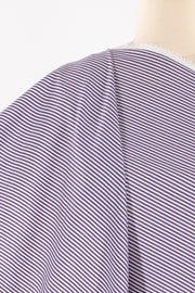 Purple Mist Stripes Japanese Cotton Woven