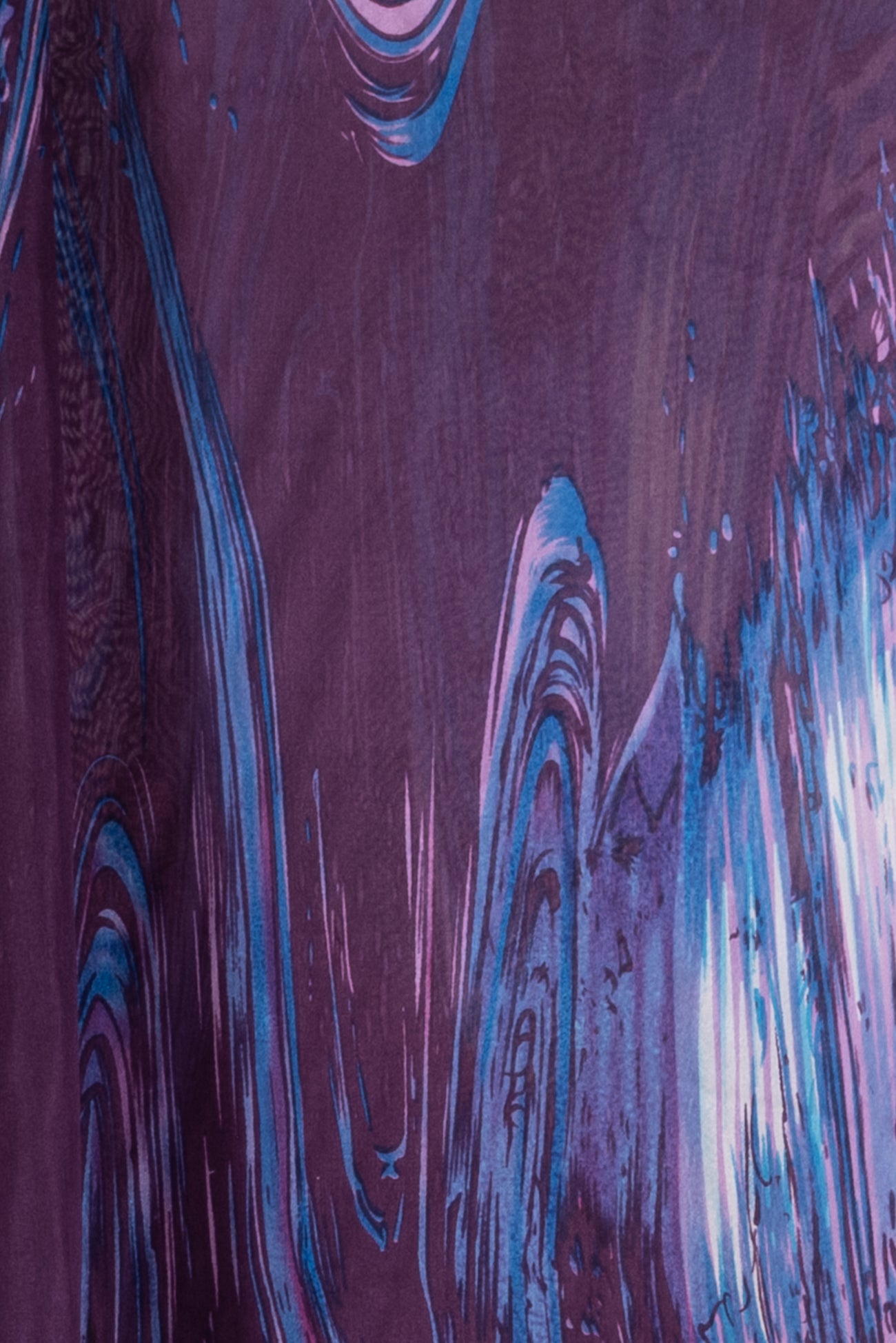 Purple Slipstream Silk Woven