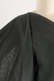 Quarry Green Linen Woven