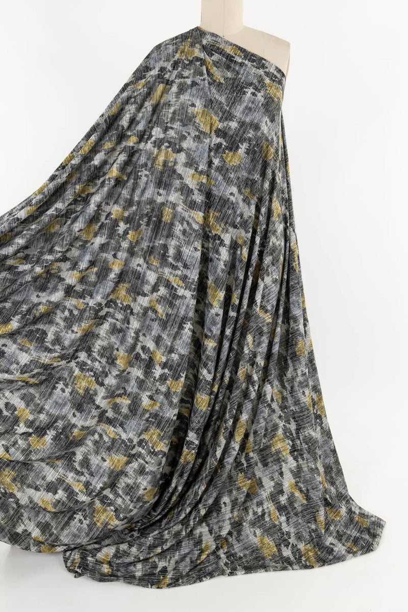 Queen Bee Viscose/Poly Knit - Marcy Tilton Fabrics