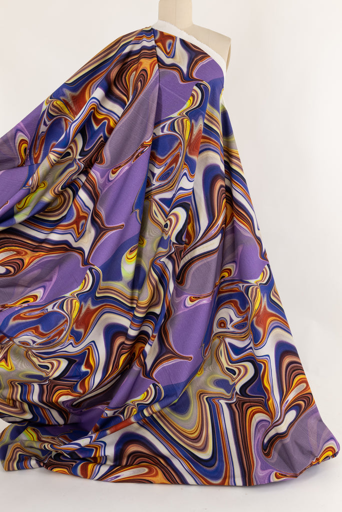 Rainbow Agate Italian Cotton Woven - Marcy Tilton Fabrics