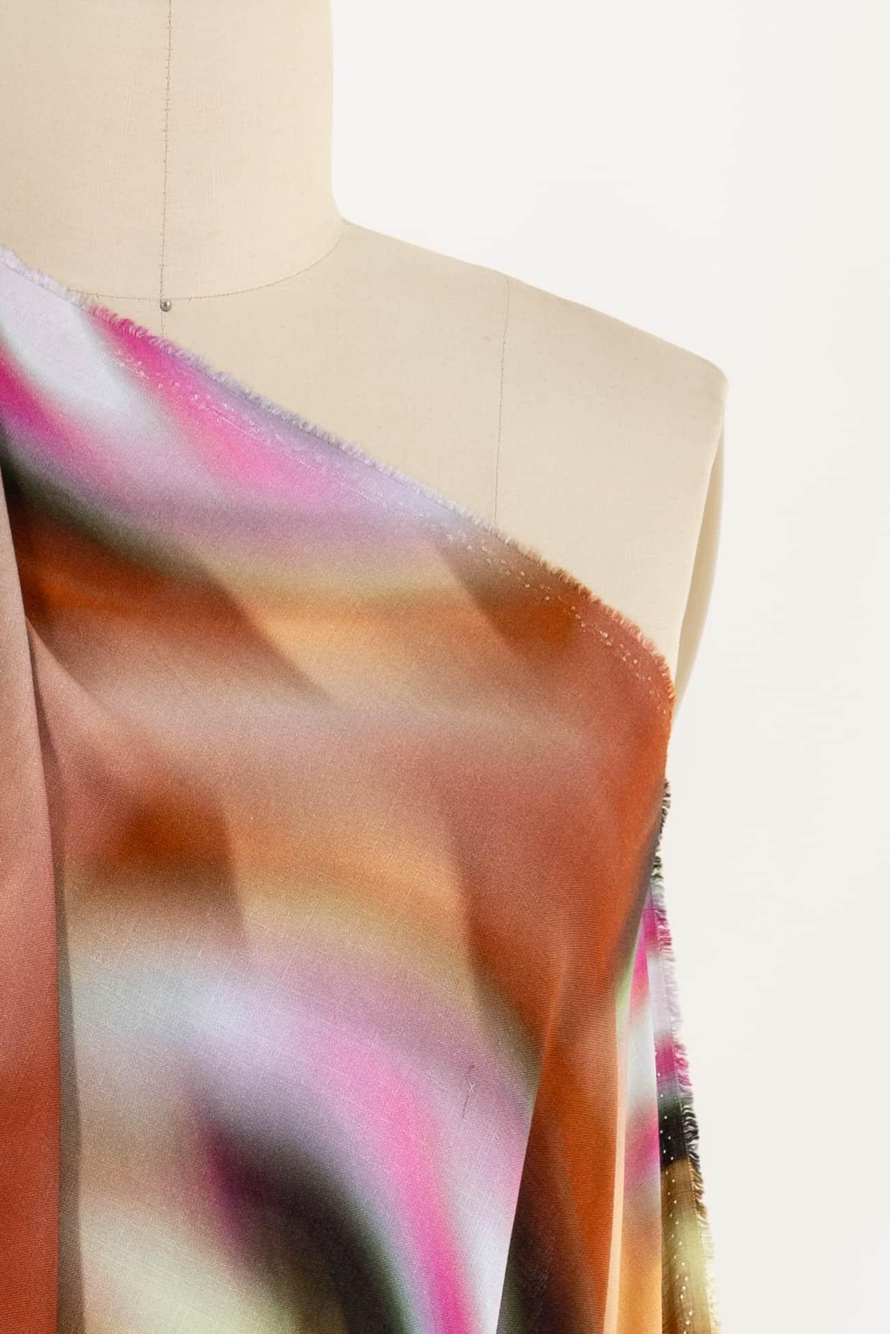 Rainbow Bridge Italian Viscose/Linen Woven - Marcy Tilton Fabrics