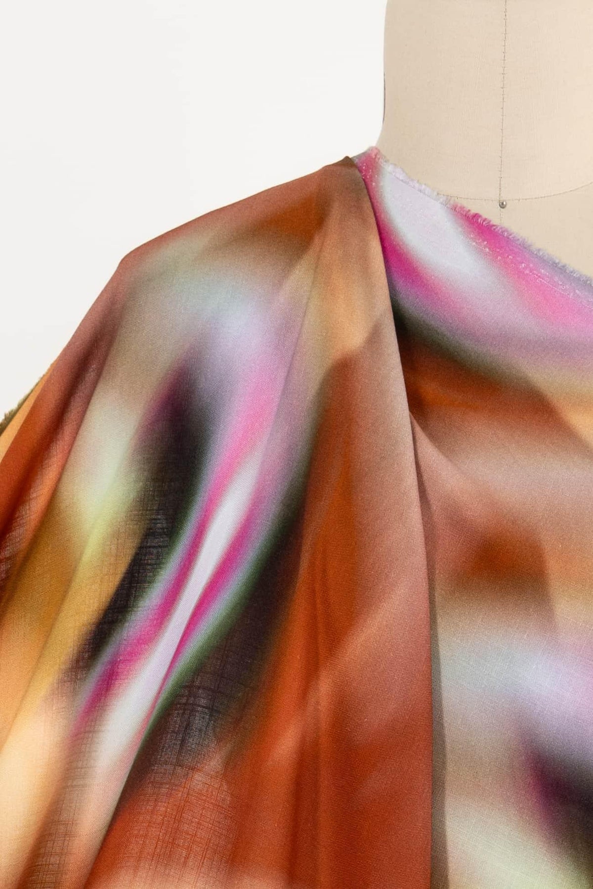 Rainbow Bridge Italian Viscose/Linen Woven - Marcy Tilton Fabrics
