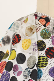 Rainbow Dots Cotton Woven