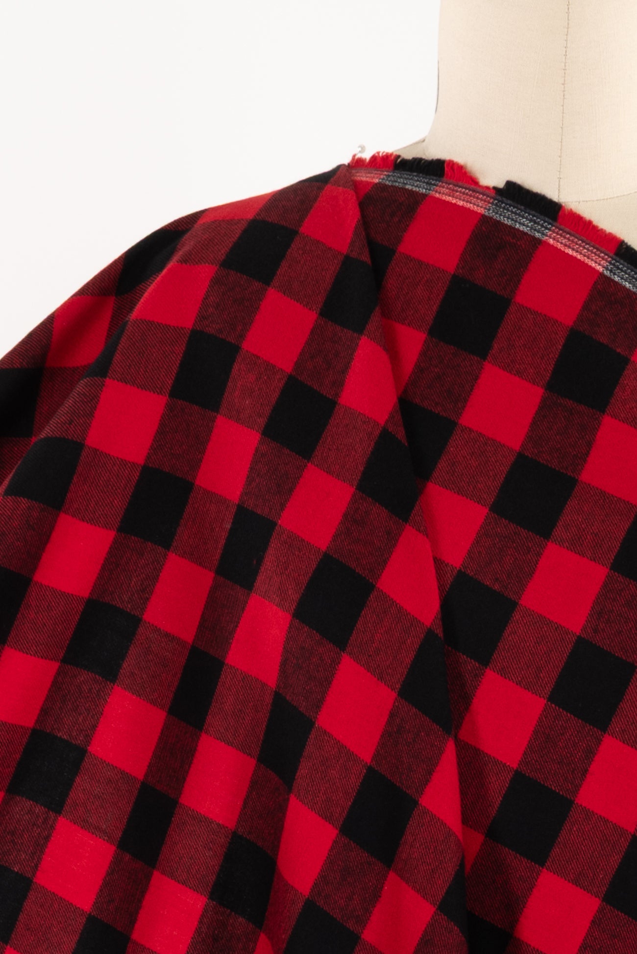Red Buffalo Check Flannel Woven