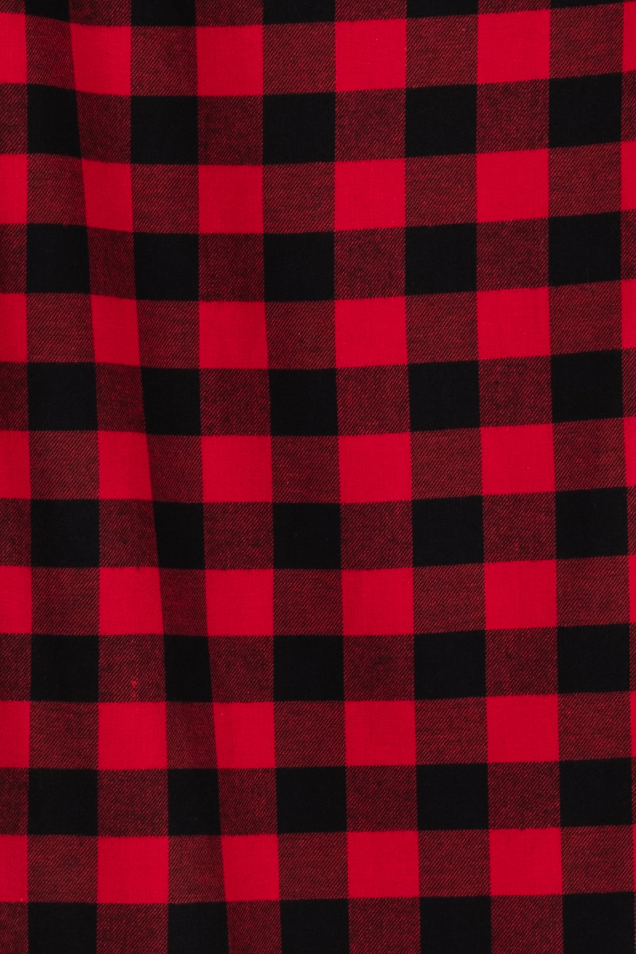 Red Buffalo Check Flannel Woven