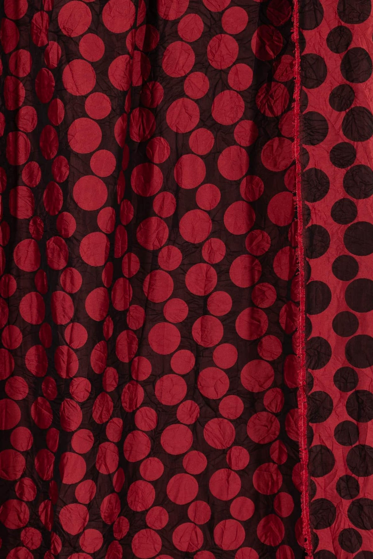 Red Hot Dots Woven - Marcy Tilton Fabrics