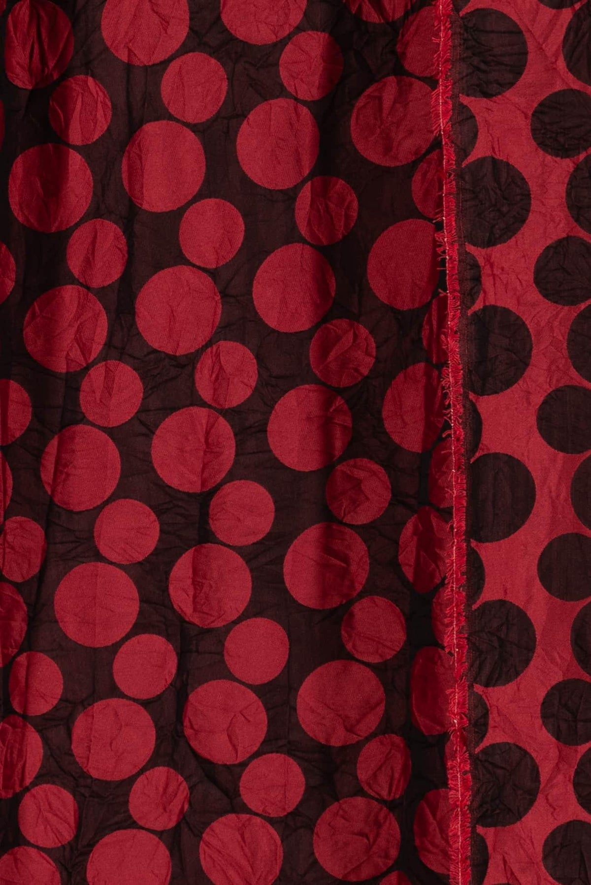 Red Hot Dots Woven - Marcy Tilton Fabrics