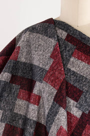 Red Queen Cotton Blend Fleece Knit