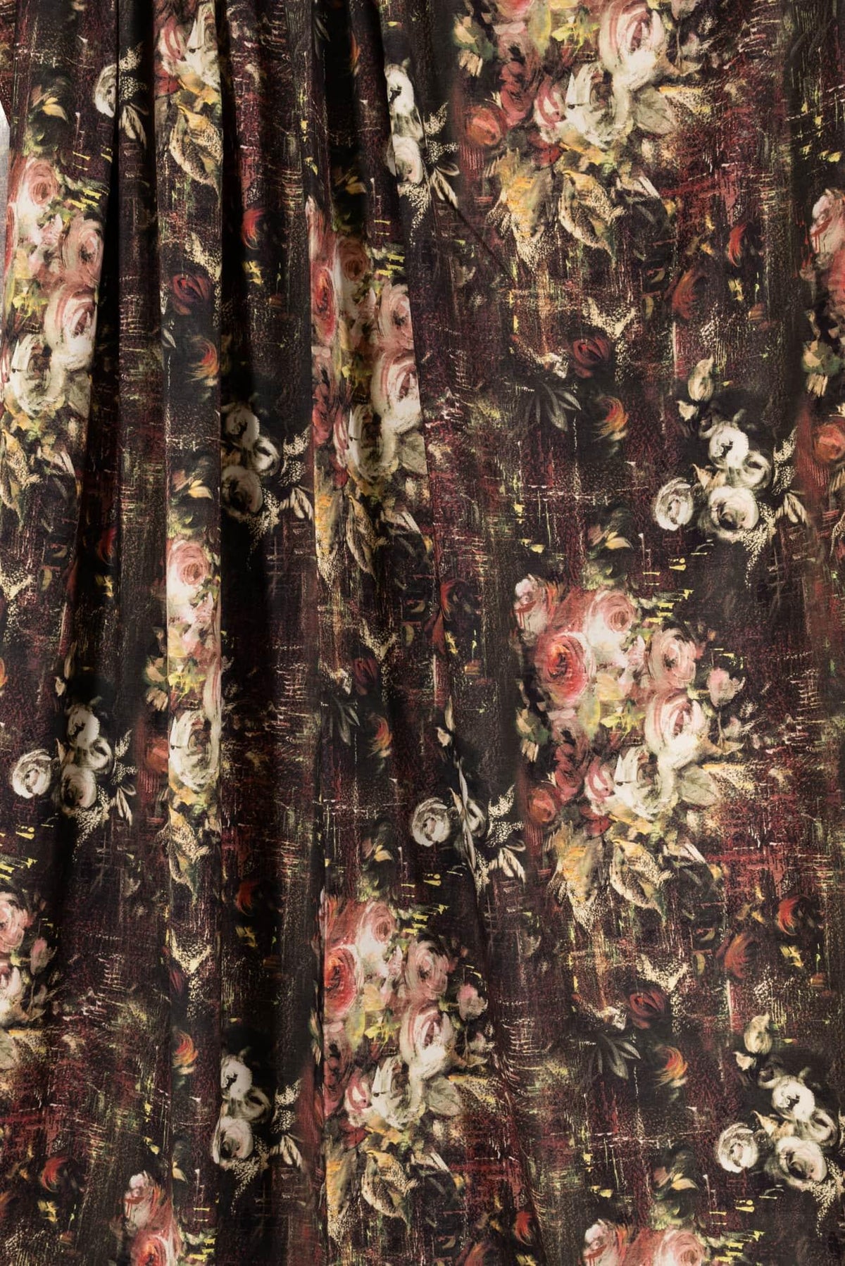 Rosarium Italian Wool Challis Woven - Marcy Tilton Fabrics