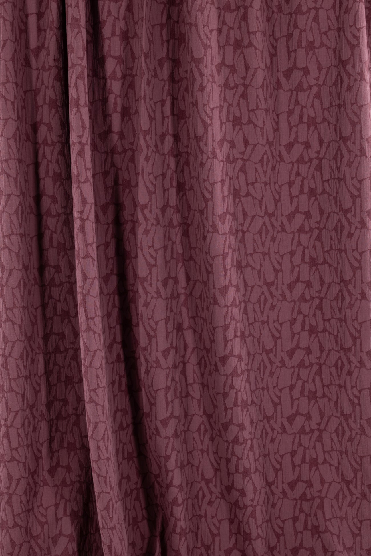 Violet Rose Flagstones Jacquard Woven