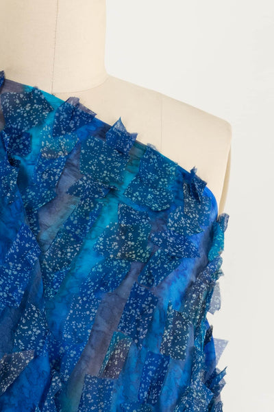 Royal Petals Silk Organza Woven - Marcy Tilton Fabrics