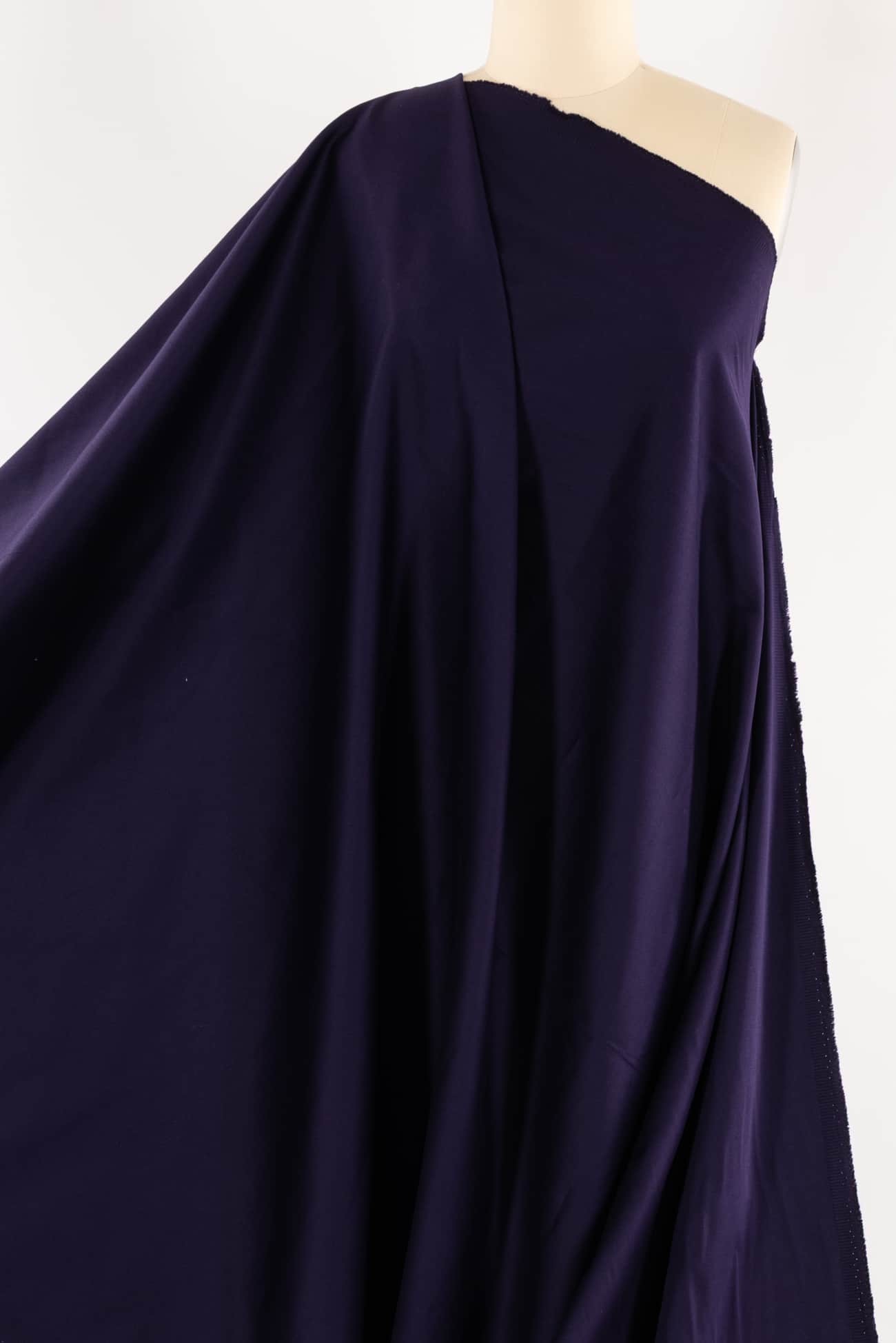 Royal Purple Stretch Cotton Woven