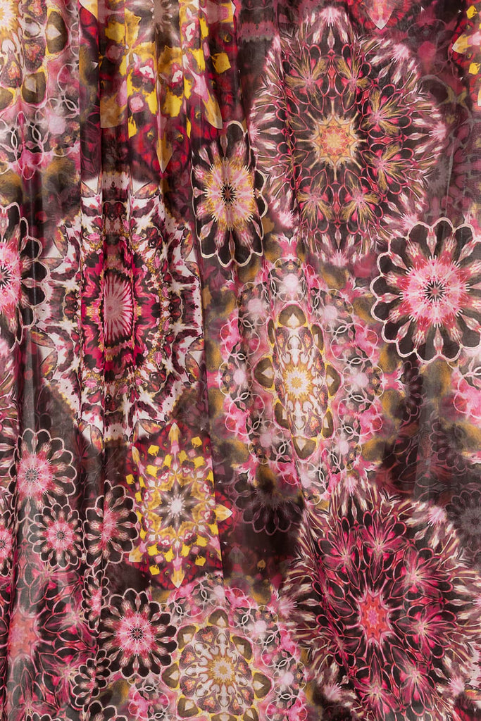 Ruby Bursts Italian Cotton Woven - Marcy Tilton Fabrics