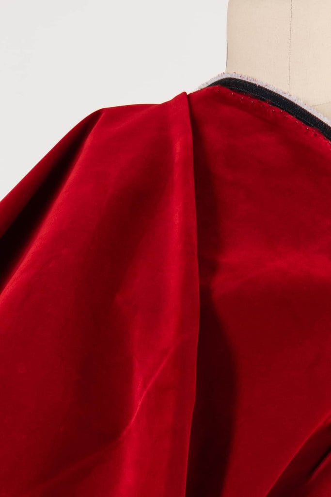 Ruby Velvet Italian Denim Woven - Marcy Tilton Fabrics